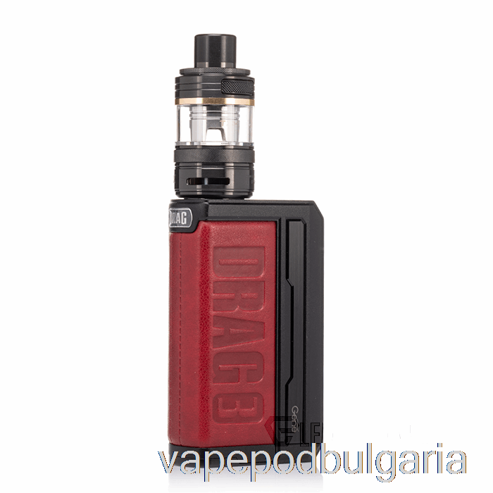 Vape Течности Voopoo Drag 3 177w стартов комплект [tpp-x] черен-червен